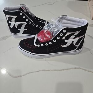 Foo Fighters Vans Sk8 Hi Super HTF 25th Anniversary sneakers